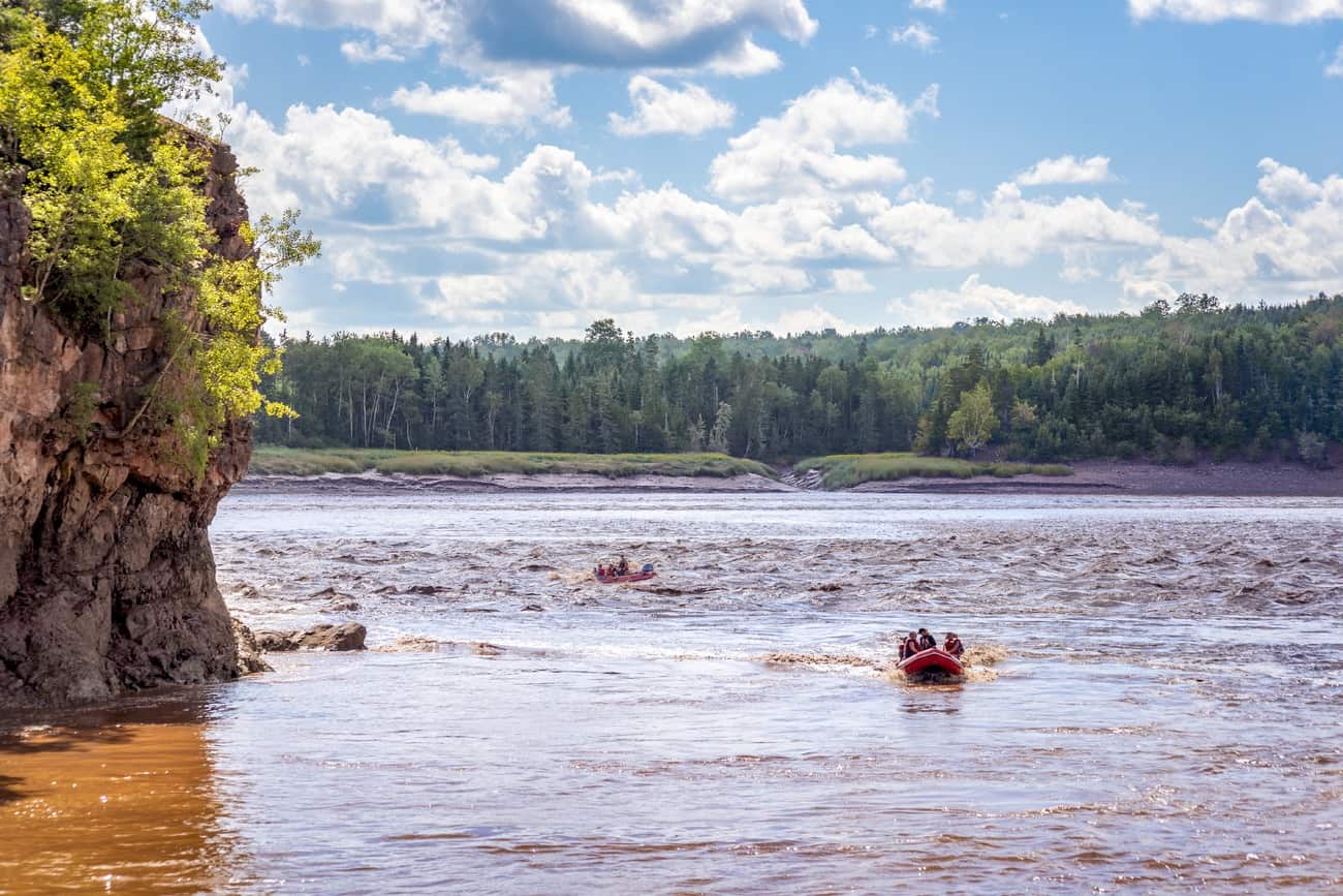 Familienurlaub in Nova Scotia: Rafting sollte unbedingt auf der To-Do-Liste stehen