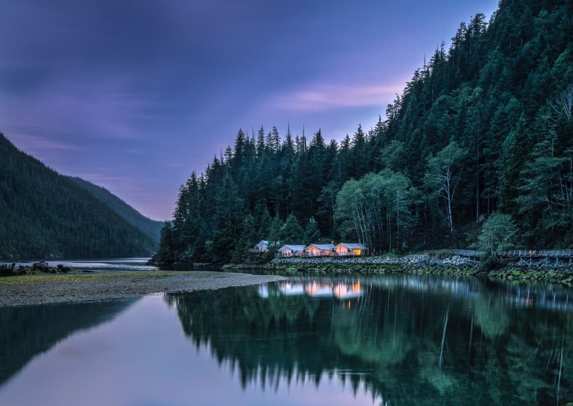 Clayoquot Wilderness Lodge auf Vancouver Island