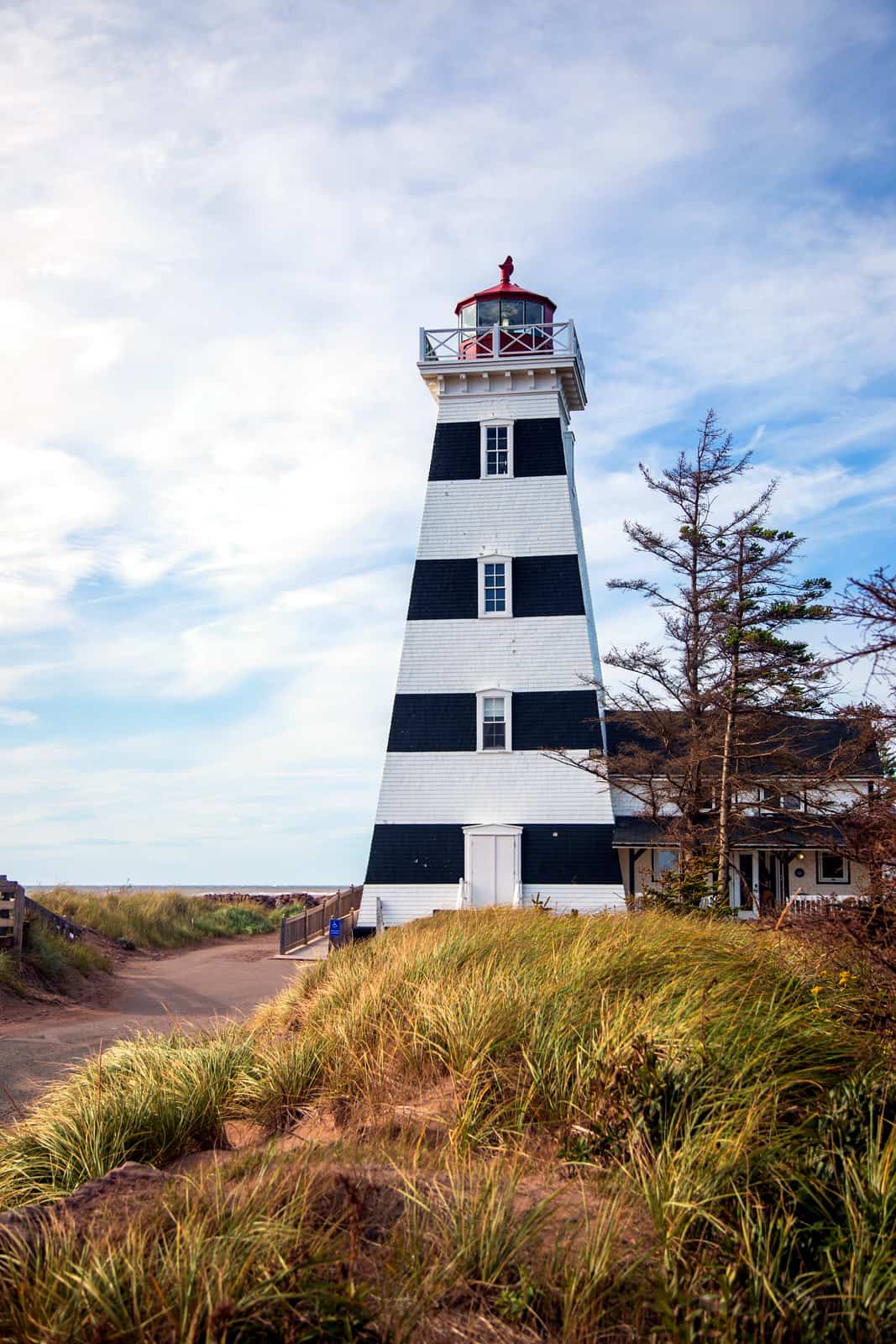 West Point Lighthouse in Prince Edward Island