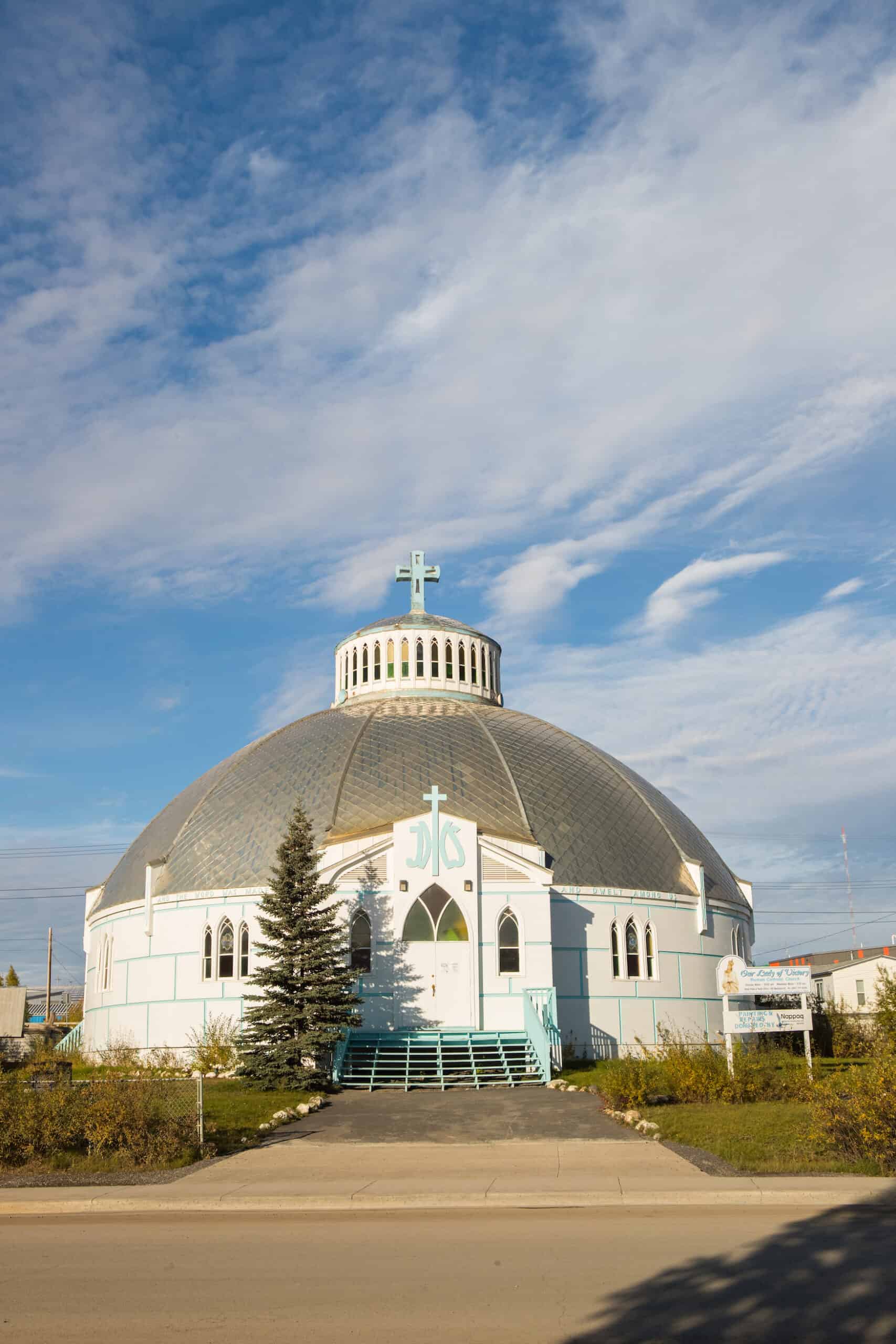 Nördlichste Moschee in Kanada am Dempster Highway in Inuvik