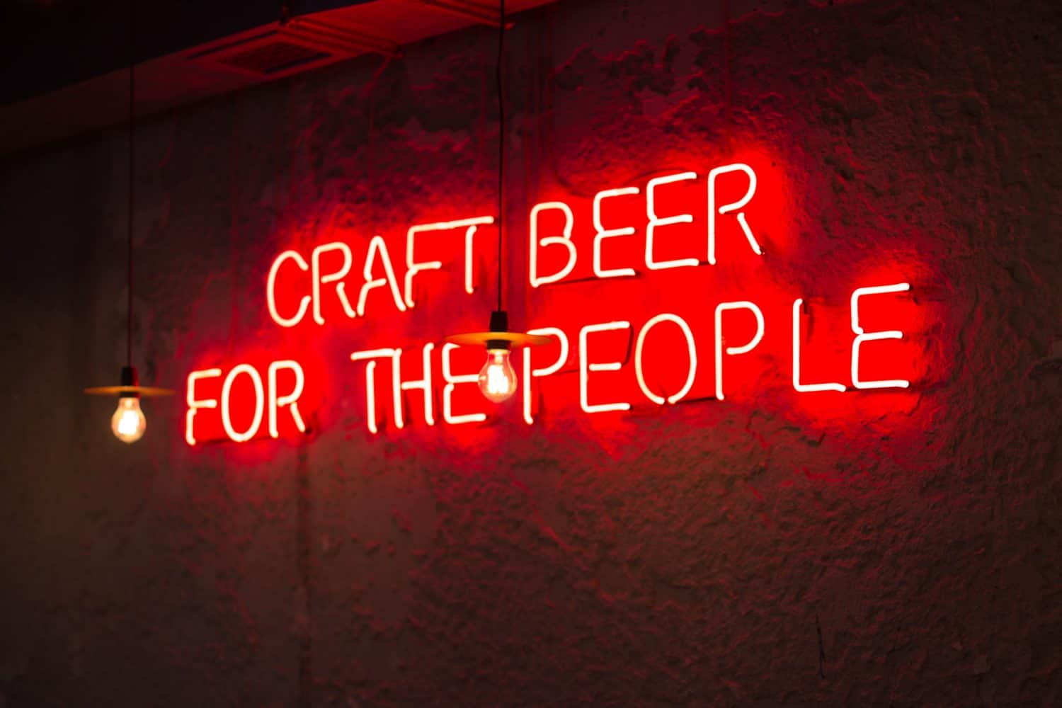 Craft Beer Sign