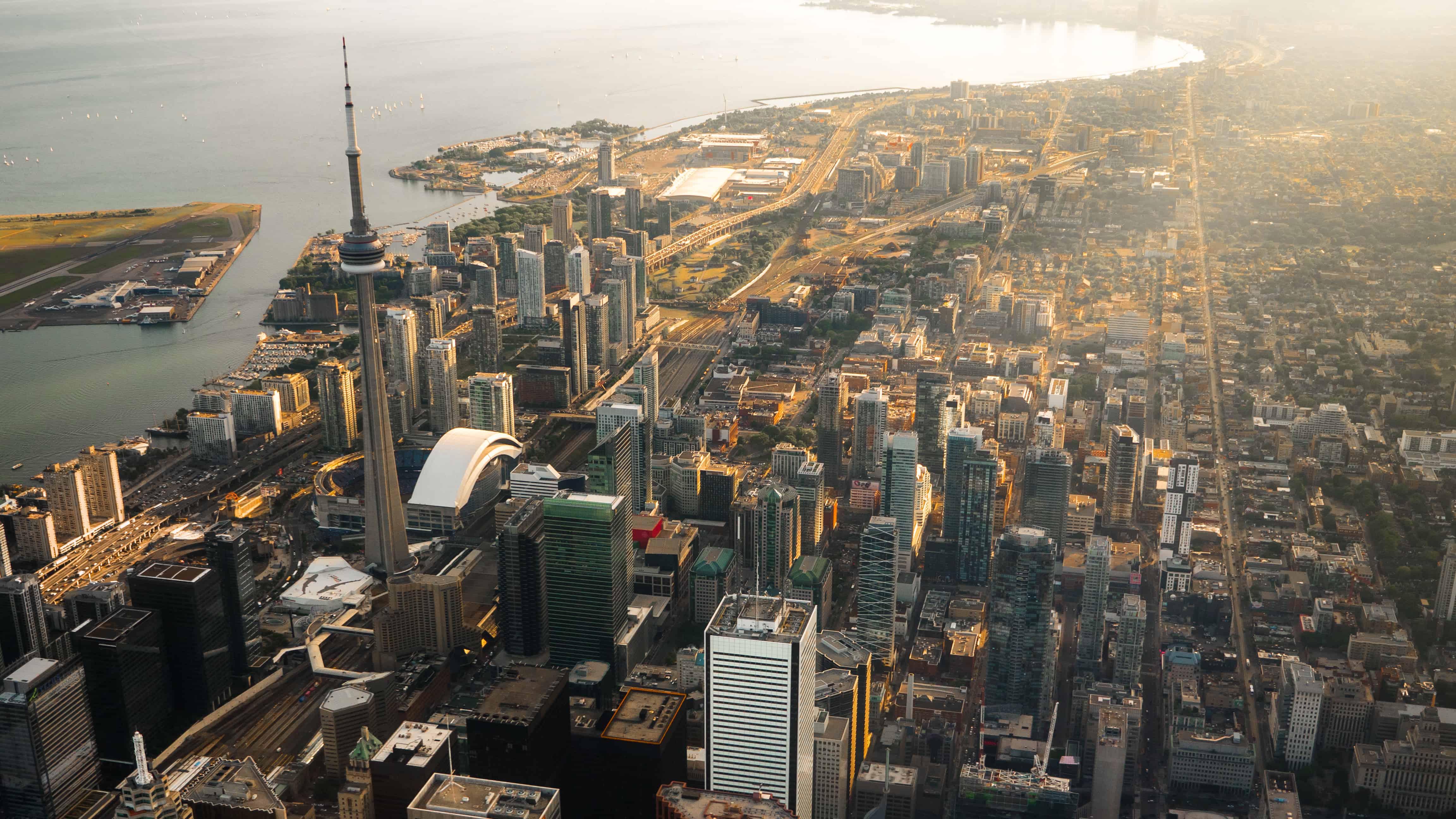 Aerial View Toronto