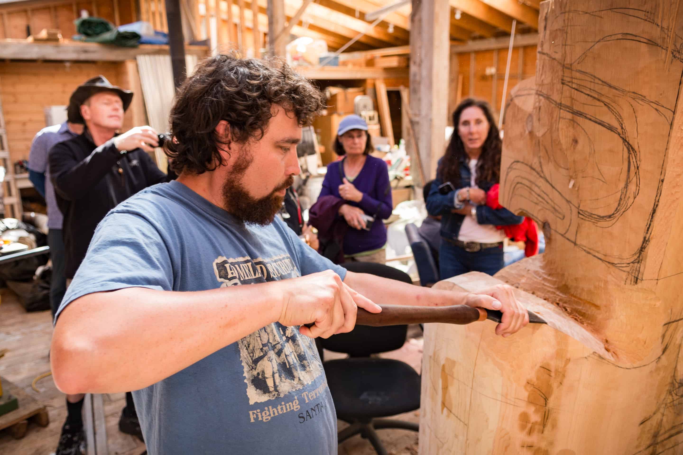 Haida House Tour Carver