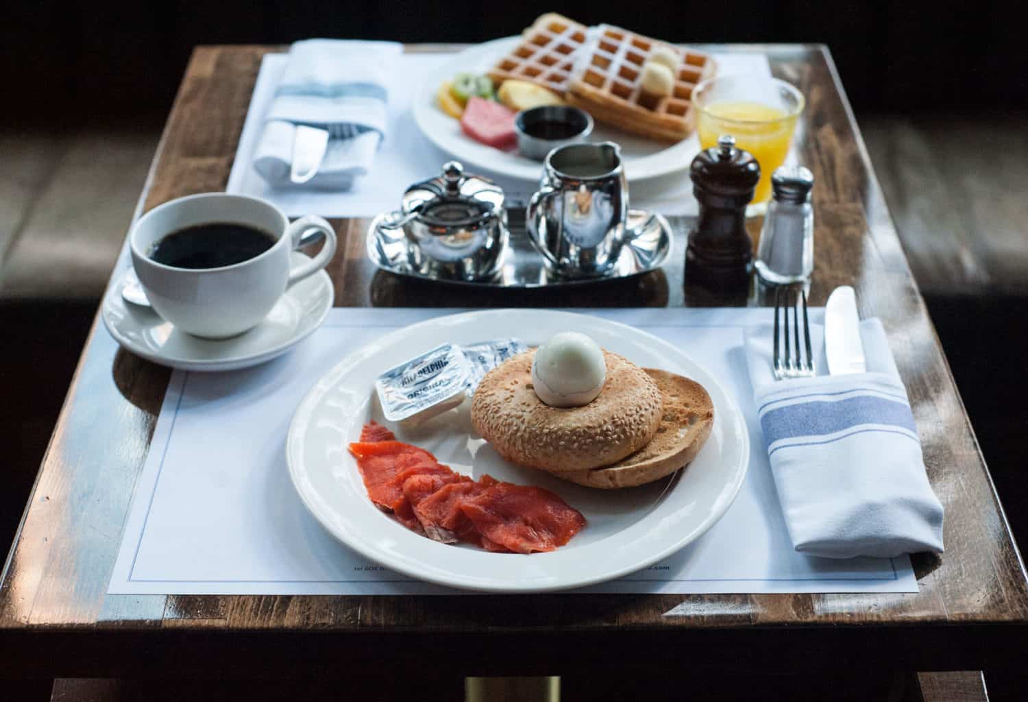 Frühstück im Loden Hotel