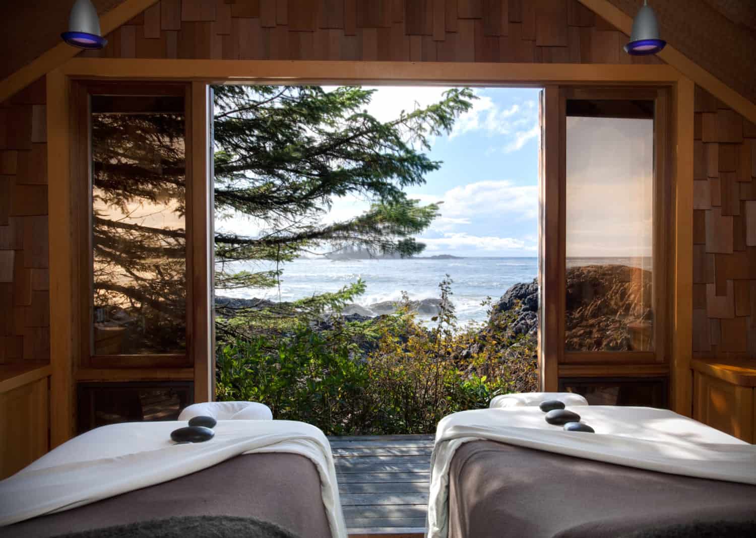 Wickaninnish Inn mit zwei Betten