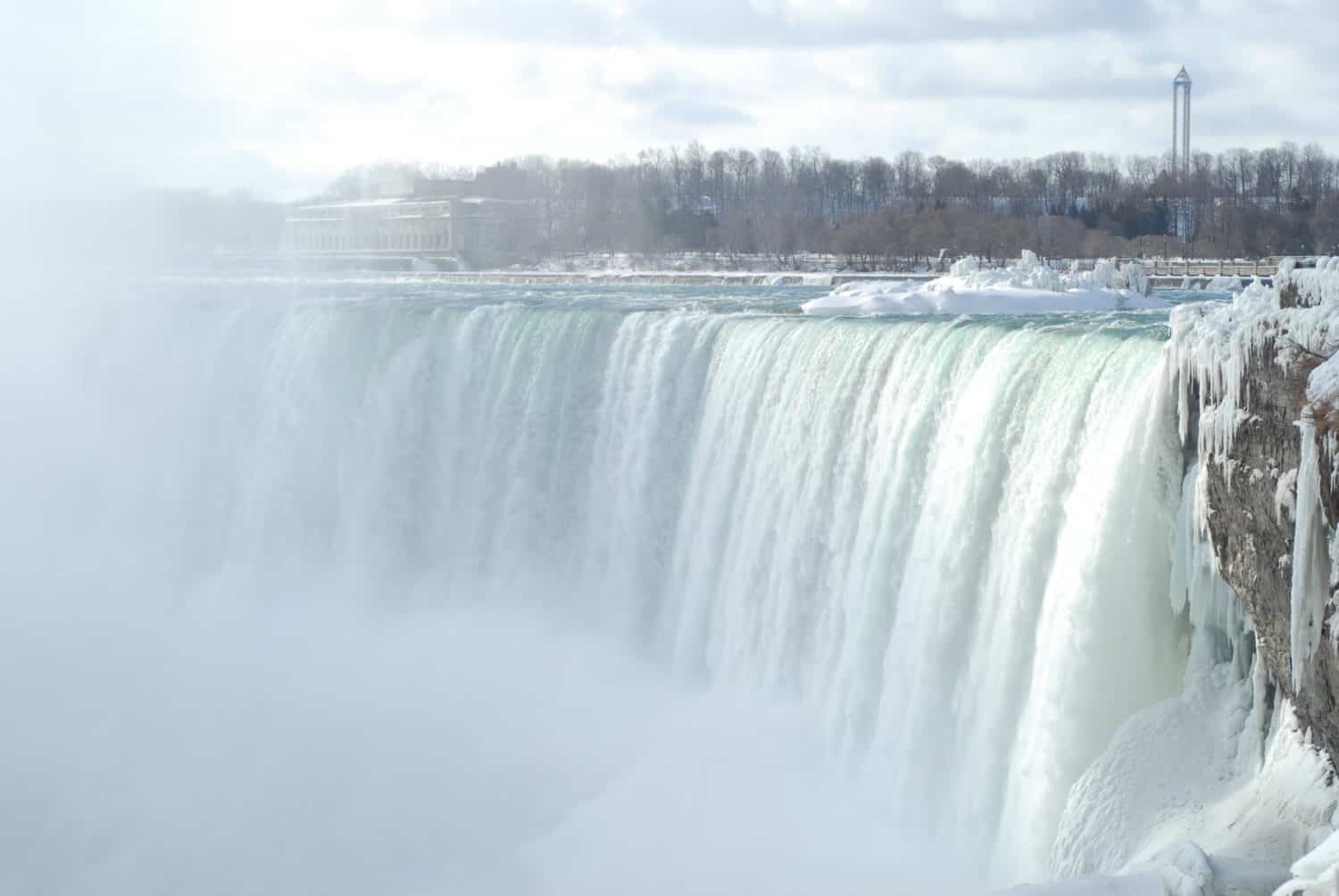 Niagarafälle im Winter, Ontario, Canada