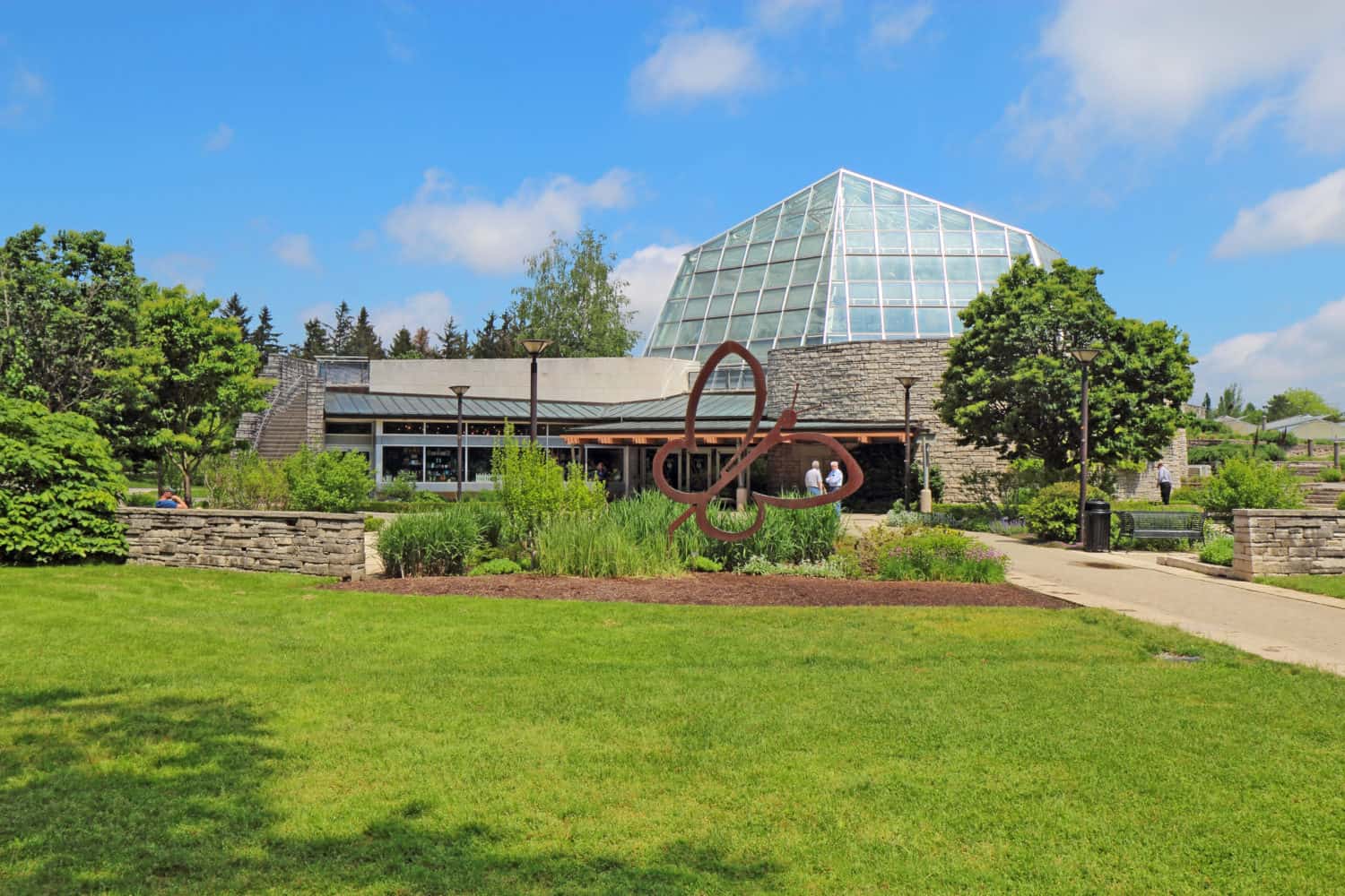 Butterfly Conservatory im Botanischer Garten bei den Niagarafällen, Niagara Parks, Canada