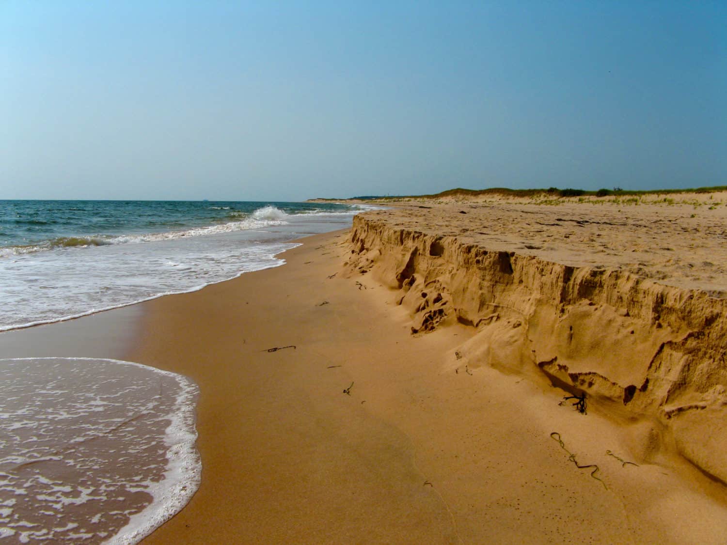Singing Sands im Basin Head National Park, Prince Edward Island, Kanada