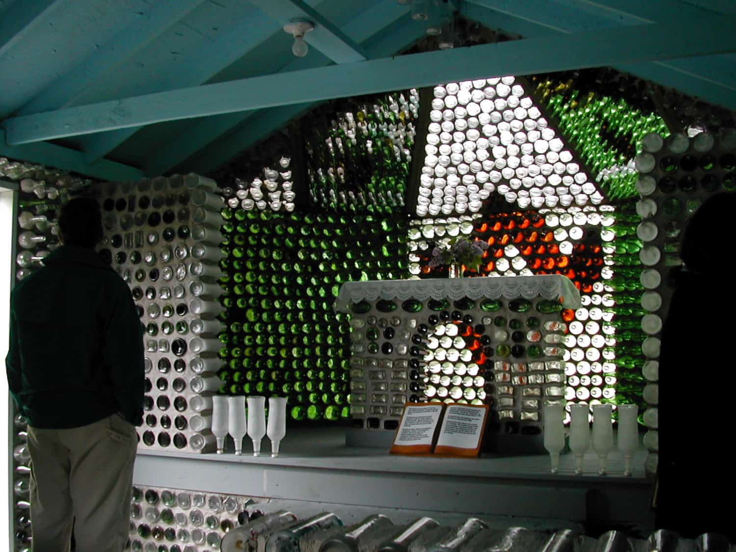 Glass Bottle House in Prince Edward Island, Kanada