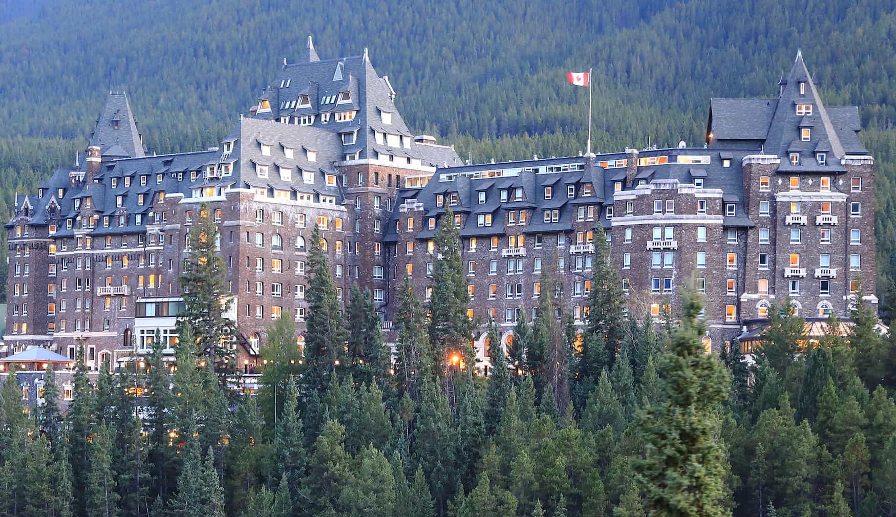 Fairmont Spring Hotel. Banff, Alberta, Kanada