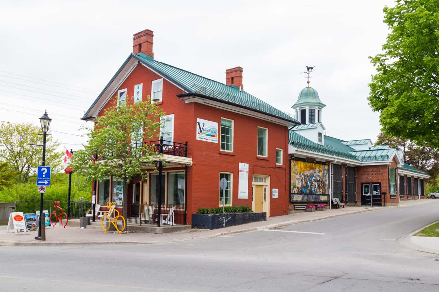 Häuschen in Gananoque, Ontario.