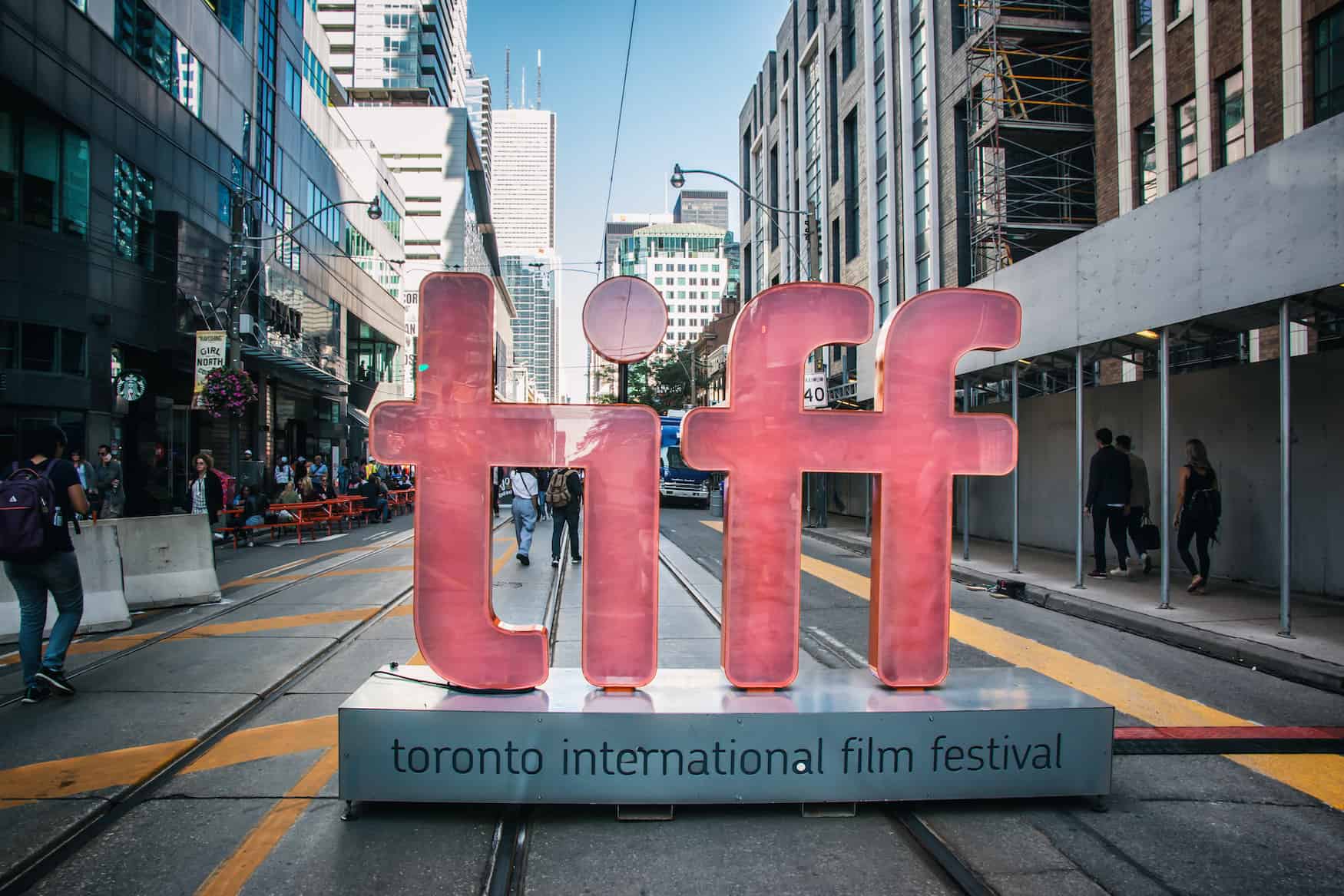 Schild des Tiff - Toronto International Film Festival