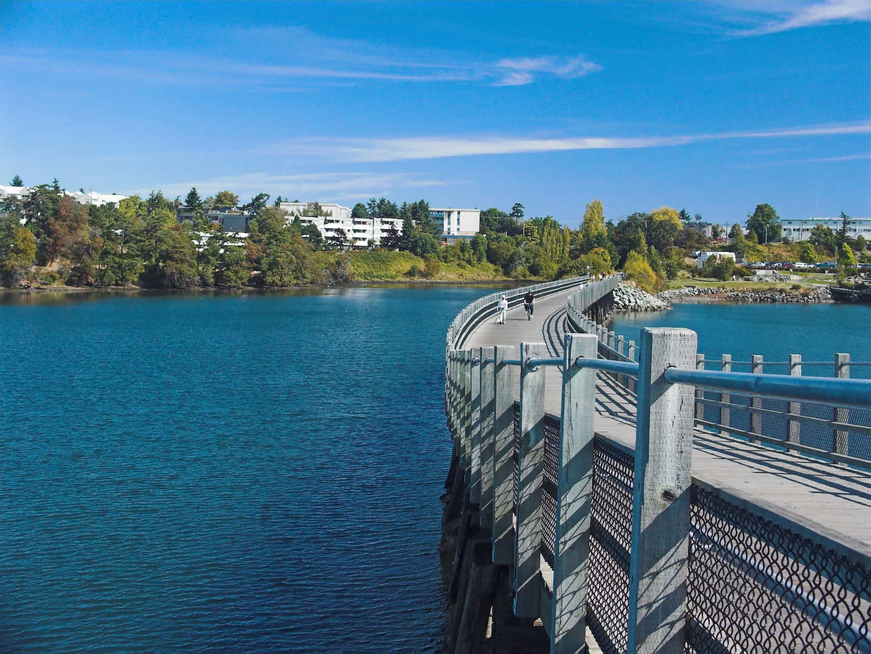 Galloping Goose Trail in Victoria, British Columbia, Kanada.