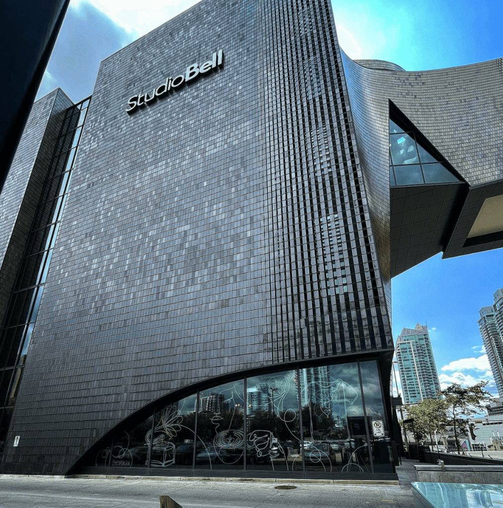 Gebäude des National Music Centre Calgary, ein Museum für Musik.