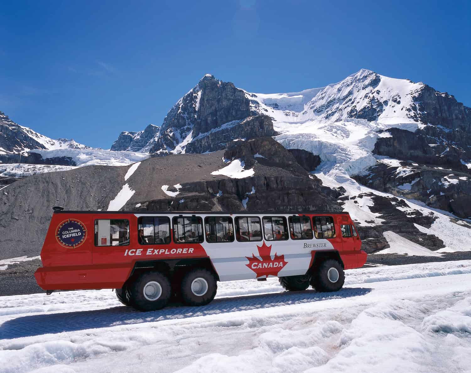 Ice Explorer Tour
auf dem Athabasca Gletscher.
