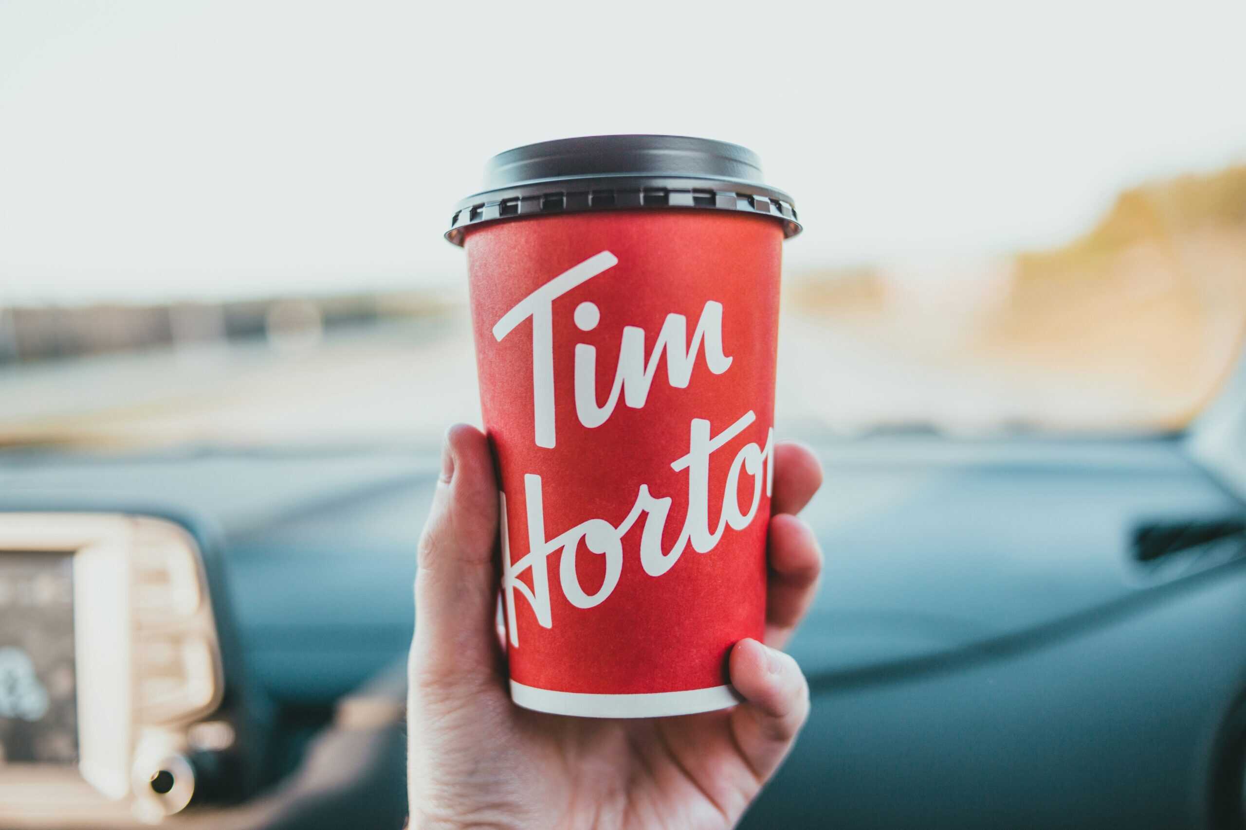 Kaffeebecher von Tim Hortons