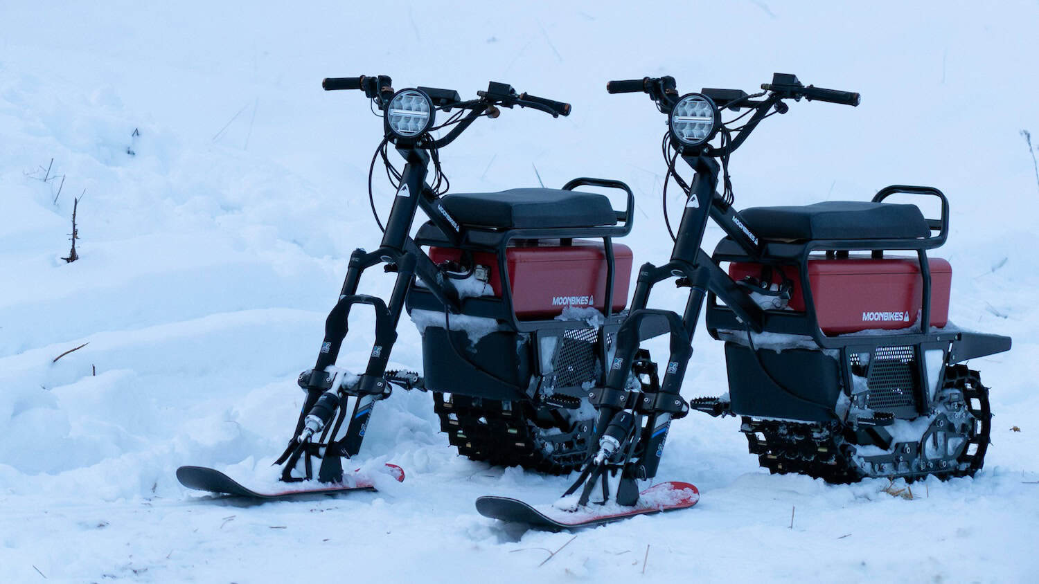 Moonbikes wie sie auch Rural Rivers im Sturgeon County haben.