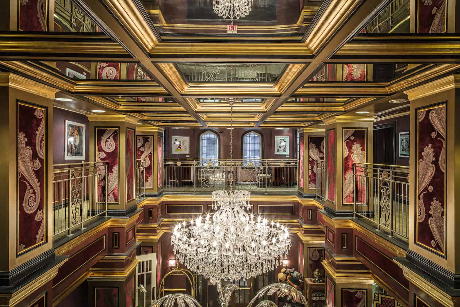 Hotellobby im Windsor Arms Hotel in Toronto.