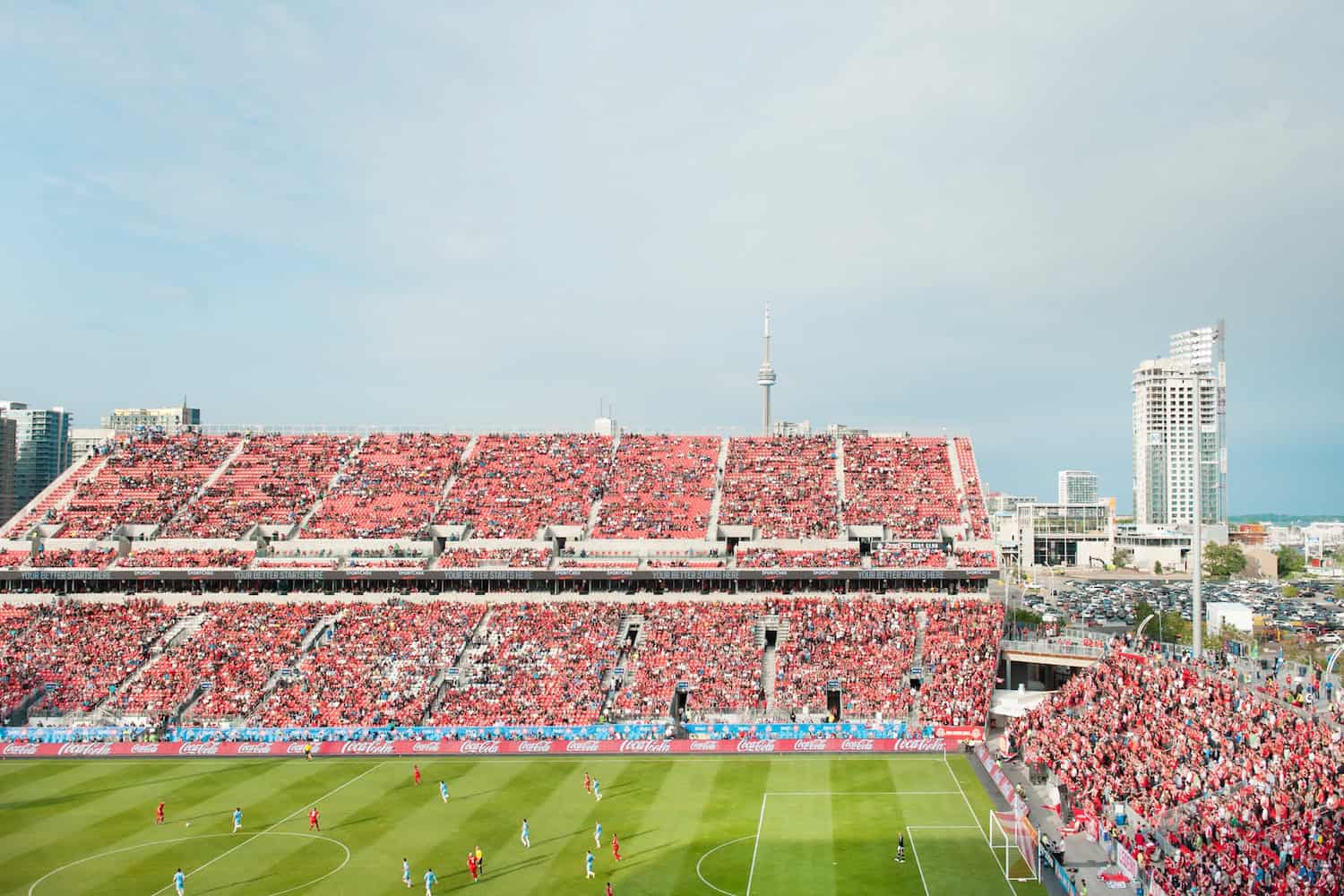 Fußballstadion BM Field in Toronto.